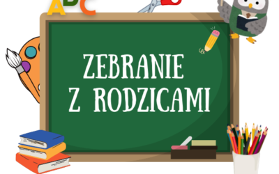 19 września ZEBRANIA Z RODZICAMI uczniów klas 2-8