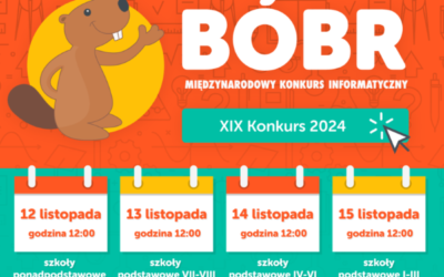 Bezpłatny Konkurs Informatyczny BÓBR 2024